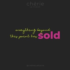 Sold Items
